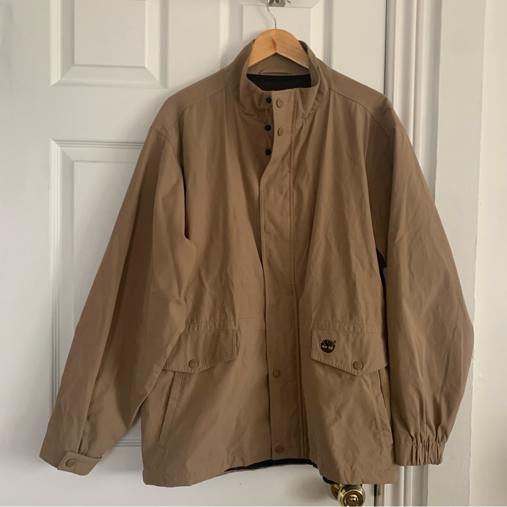 Timberland Performance Mesh Lined Tan Jacket